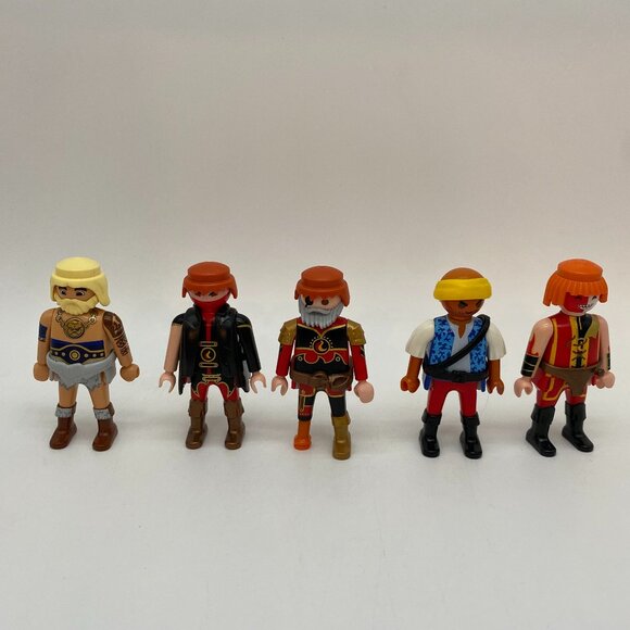 Geobra Playmobil Pirates Set of 5 Figurines - Picture 1 of 5